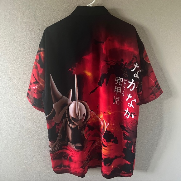 MT:2 Anime Gundam Button Down Shirt - Picture 2 of 3